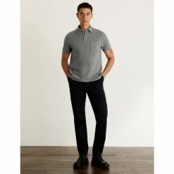 JAEGER Pure Cotton Pique Polo Shirt Men Green 13 JAEGER Pure Cotton Pique Polo Shirt Men Green -JAEGER Shop unnamed file 1004