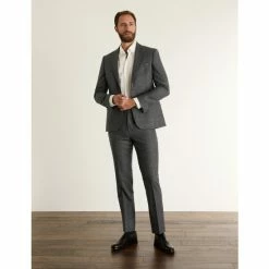 JAEGER Slim Fit Wool Flannel Puppytooth Jacket Men Charcoal Mix 27 JAEGER Slim Fit Wool Flannel Puppytooth Jacket Men Charcoal Mix -JAEGER Shop unnamed file 1033