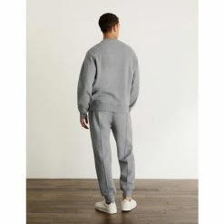 JAEGER Cotton With Wool Blend Crew Neck Sweater Men Navy 15 JAEGER Cotton With Wool Blend Crew Neck Sweater Men Navy -JAEGER Shop unnamed file 1059