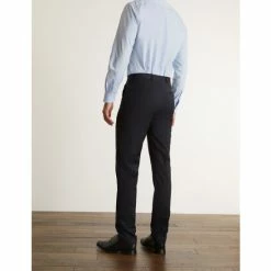 JAEGER Slim Fit Super 100s Pure Wool Trousers Men Medium Navy 15 JAEGER Slim Fit Super 100s Pure Wool Trousers Men Medium Navy -JAEGER Shop unnamed file 1082