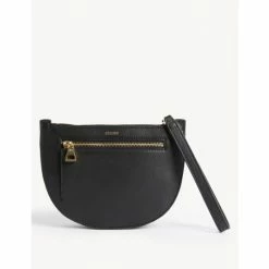 JAEGER Leather Zip Detail Clutch Bag Women Black 13 JAEGER Leather Zip Detail Clutch Bag Women Black -JAEGER Shop unnamed file 110