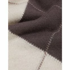 JAEGER Merino Wool Rich Argyle Funnel Neck Jumper Women Neutral 12 JAEGER Merino Wool Rich Argyle Funnel Neck Jumper Women Neutral -JAEGER Shop unnamed file 1136