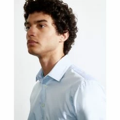 JAEGER Regular Fit Pure Cotton Twill Shirt Men Light Blue 11 JAEGER Regular Fit Pure Cotton Twill Shirt Men Light Blue -JAEGER Shop unnamed file 1147