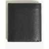 JAEGER Premium Leather Textured Bi-Fold Wallet Men Black