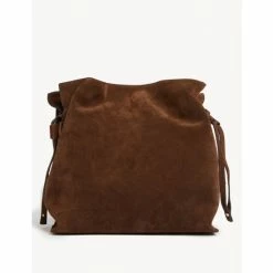 JAEGER Suede Drawstring Bucket Bag Women Chocolate Mix 12 JAEGER Suede Drawstring Bucket Bag Women Chocolate Mix -JAEGER Shop unnamed file 1165