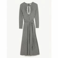 JAEGER Jersey Geometric Midi Skater Dress Women Black Mix 5 JAEGER Jersey Geometric Midi Skater Dress Women Black Mix -JAEGER Shop unnamed file 1235