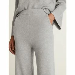 JAEGER Merino Wool Rich Trousers With Cashmere Women Grey Marl 11 JAEGER Merino Wool Rich Trousers With Cashmere Women Grey Marl -JAEGER Shop unnamed file 1239