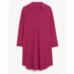 JAEGER Pure Silk V-Neck Tunic Women Black