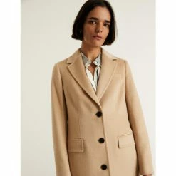 JAEGER Pure Wool Boyfriend Coat Women Purple -JAEGER Shop unnamed file 1402