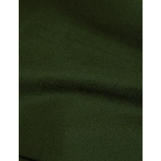 JAEGER Pure Wool Double Breasted Short Pea Coat Women Olive 5 JAEGER Pure Wool Double Breasted Short Pea Coat Women Olive - Image 5