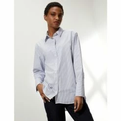 JAEGER Pure Cotton Oversized Long Sleeve Shirt Women White 15 JAEGER Pure Cotton Oversized Long Sleeve Shirt Women White -JAEGER Shop unnamed file 1413