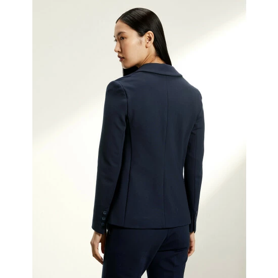 JAEGER Tailored Single Breasted Blazer Women Black 5 JAEGER Tailored Single Breasted Blazer Women Black - Image 5