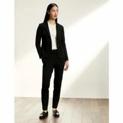 JAEGER Tailored Single Breasted Blazer Women Black 15 JAEGER Tailored Single Breasted Blazer Women Black -JAEGER Shop unnamed file 1430