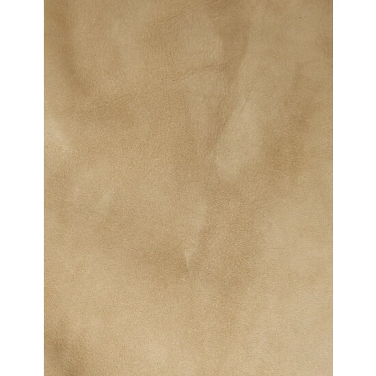 JAEGER Suede Collarless Jacket Women Beige 6 JAEGER Suede Collarless Jacket Women Beige - Image 6