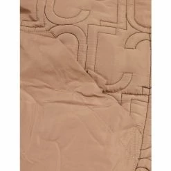 JAEGER Quilted Funnel Neck Gilet Women Chocolate -JAEGER Shop unnamed file 1465