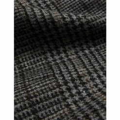 JAEGER British Wool Checked Double Breasted Coat Men Grey Mix 19 JAEGER British Wool Checked Double Breasted Coat Men Grey Mix -JAEGER Shop unnamed file 1491