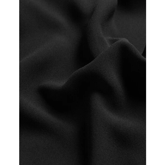 JAEGER V-Neck Knee Length Swing Dress Women Navy 6 JAEGER V-Neck Knee Length Swing Dress Women Navy - Image 6