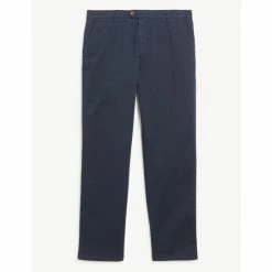 JAEGER Regular Fit Cotton Stretch Chinos Men Medium Navy
