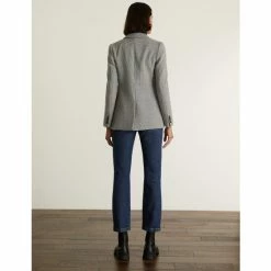 JAEGER Houndstooth Double Breasted Blazer Women Black Mix 11 JAEGER Houndstooth Double Breasted Blazer Women Black Mix -JAEGER Shop unnamed file 1568