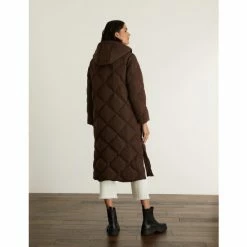 JAEGER Oversized Quilted Longline Puffer Coat Women Black 14 JAEGER Oversized Quilted Longline Puffer Coat Women Black -JAEGER Shop unnamed file 158