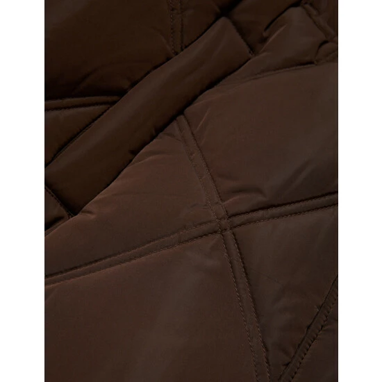 JAEGER Oversized Quilted Longline Puffer Coat Women Black 6 JAEGER Oversized Quilted Longline Puffer Coat Women Black - Image 6