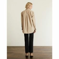 JAEGER Cotton Rich Collared Relaxed Shirt Women Camel 13 JAEGER Cotton Rich Collared Relaxed Shirt Women Camel -JAEGER Shop unnamed file 1604