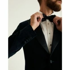 JAEGER Tailored Fit Italian Velvet Jacket Men Navy 19 JAEGER Tailored Fit Italian Velvet Jacket Men Navy -JAEGER Shop unnamed file 1614