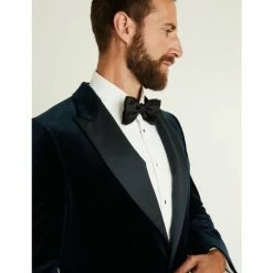 JAEGER Tailored Fit Italian Velvet Jacket Men Navy 21 JAEGER Tailored Fit Italian Velvet Jacket Men Navy -JAEGER Shop unnamed file 1616