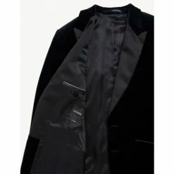 JAEGER Tailored Fit Italian Velvet Jacket Men Navy 25 JAEGER Tailored Fit Italian Velvet Jacket Men Navy -JAEGER Shop unnamed file 1620