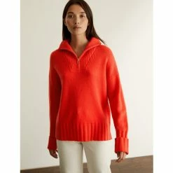 JAEGER Wool Rich Funnel Neck Jumper With Cashmere Women Black 17 JAEGER Wool Rich Funnel Neck Jumper With Cashmere Women Black -JAEGER Shop unnamed file 205