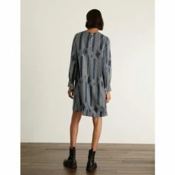 JAEGER Silk Rich Printed Mini Shift Dress Women Navy Mix 15 JAEGER Silk Rich Printed Mini Shift Dress Women Navy Mix -JAEGER Shop unnamed file 227