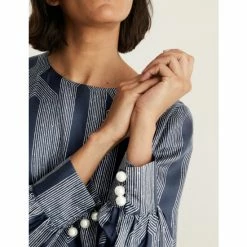 JAEGER Silk Rich Printed Mini Shift Dress Women Navy Mix 17 JAEGER Silk Rich Printed Mini Shift Dress Women Navy Mix -JAEGER Shop unnamed file 229