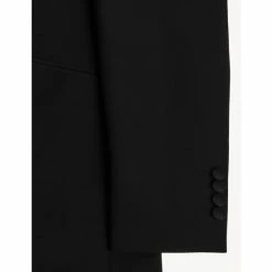 JAEGER Tailored Fit Wool Tuxedo Jacket Men Black -JAEGER Shop unnamed file 263