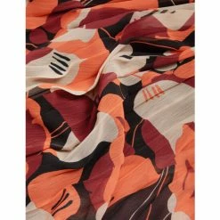 JAEGER Floral Pleated Midaxi Skirt Women Red Mix 12 JAEGER Floral Pleated Midaxi Skirt Women Red Mix -JAEGER Shop unnamed file 319