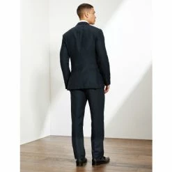 JAEGER Tailored Fit Silk And Linen Double Breasted Jacket Men Navy 17 JAEGER Tailored Fit Silk And Linen Double Breasted Jacket Men Navy -JAEGER Shop unnamed file 335