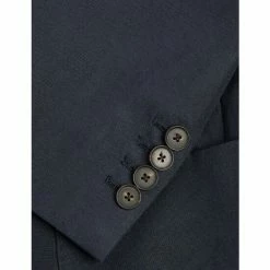 JAEGER Tailored Fit Silk And Linen Double Breasted Jacket Men Navy 22 JAEGER Tailored Fit Silk And Linen Double Breasted Jacket Men Navy -JAEGER Shop unnamed file 340