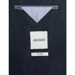JAEGER Tailored Fit Silk And Linen Double Breasted Jacket Men Navy 24 JAEGER Tailored Fit Silk And Linen Double Breasted Jacket Men Navy -JAEGER Shop unnamed file 342