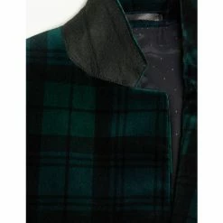 JAEGER Tailored Fit Italian Velvet Checked Jacket Men Navy -JAEGER Shop unnamed file 37