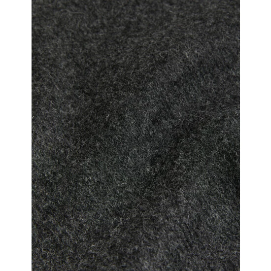 JAEGER Italian Wool Blend Fleece Gilet Men Charcoal 4 JAEGER Italian Wool Blend Fleece Gilet Men Charcoal - Image 4