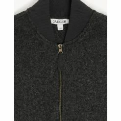 JAEGER Italian Wool Blend Fleece Gilet Men Charcoal 20 JAEGER Italian Wool Blend Fleece Gilet Men Charcoal -JAEGER Shop unnamed file 402
