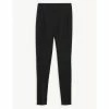 JAEGER Split Hem Straight Leg Trousers Women Black