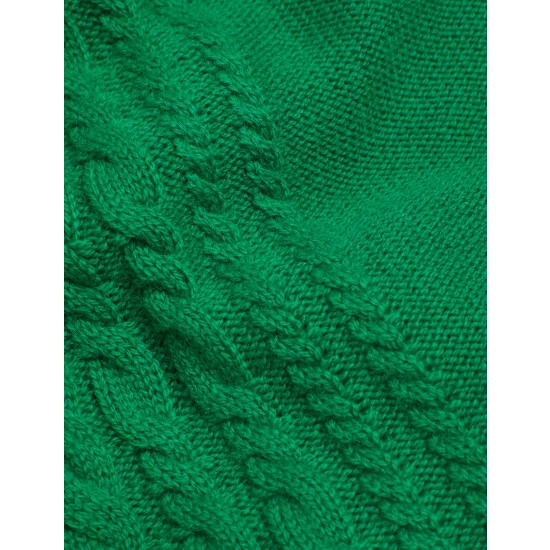 JAEGER Wool Rich V-Neck Jumper With Cashmere Women Bright Green 5 JAEGER Wool Rich V-Neck Jumper With Cashmere Women Bright Green - Image 5