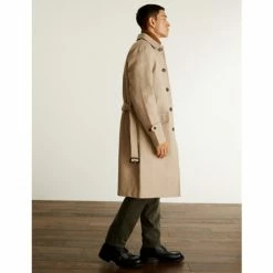 JAEGER Pure Cotton Water Repellent Trench Coat Men Beige 20 JAEGER Pure Cotton Water Repellent Trench Coat Men Beige -JAEGER Shop unnamed file 458