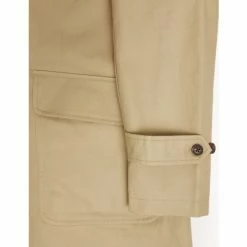 JAEGER Pure Cotton Water Repellent Trench Coat Men Beige 22 JAEGER Pure Cotton Water Repellent Trench Coat Men Beige -JAEGER Shop unnamed file 460