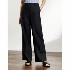 JAEGER Pure Linen Straight Leg Trousers Women Berry 12 JAEGER Pure Linen Straight Leg Trousers Women Berry -JAEGER Shop unnamed file 467