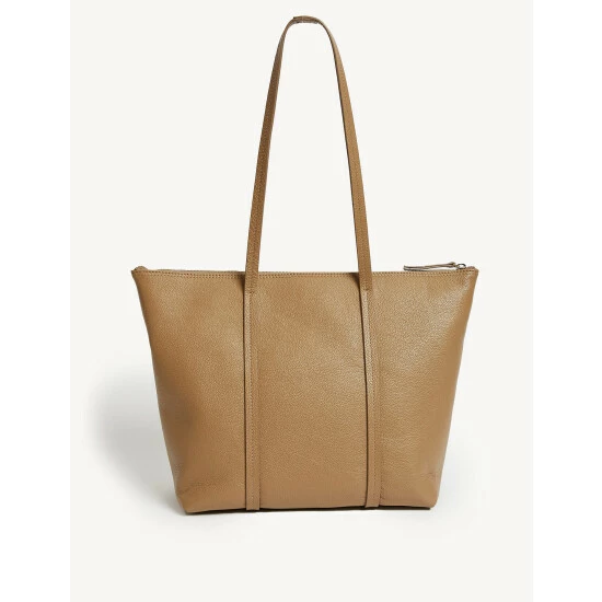 JAEGER Leather Tote Bag Women Black 4 JAEGER Leather Tote Bag Women Black - Image 4