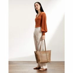 JAEGER Leather Tote Bag Women Black 13 JAEGER Leather Tote Bag Women Black -JAEGER Shop unnamed file 484