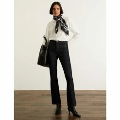 JAEGER Pure Silk Printed Scarf Women Black Mix -JAEGER Shop unnamed file 534