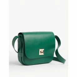 JAEGER Leather Cross Body Bag Women Green 7 JAEGER Leather Cross Body Bag Women Green -JAEGER Shop unnamed file 57