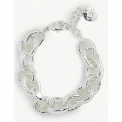 JAEGER Geometric Chain Bracelet Women Gold